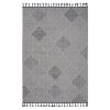 4X6 White/Grey /Trellis Indoor/Outdoor Area Rug