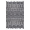 5X7 White/Gray /Traditional Indoor/Outdoor Area Rug
