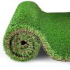 3FTX10FT Outdoor Artificial Grass Runner Rug, Thick Realistic Fake Grass Roll Decor Patio Balcony Garden Lawn, Dog Pets Turf Drain Mat, 1.38" Pile Hei