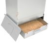 BBQ Oven Smoker with Table Galvanized Steel