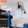 VEVOR Wall Mount Fan, 18 Inch, 3-speed High Velocity Max. 4000 CFM Oscillating Industrial Wall Fan, Commercial or Residential for Warehouse, Greenhous