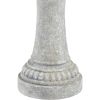 Outdoor Floor Bubbler Fountain and Waterfalls 44" High 3 Tiered Bowls Decor for Garden Patio Backyard Deck Home Lawn Porch