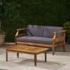 ASTON LOVESEAT + COFFEE TABLE