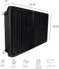 Outdoor TV Hard Cover Weatherproof Protection for Television - Mounts Right on The Wall - TV Wall Mounting Bracket Included