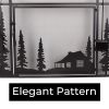 44 x 33 Inch Fireplace Screen, Metal Fireplace Screen with Single Door, Baby Safe Spark Guard Protector Wood Burning Stove Decorative Accessories