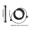 Standing Misting Cooling System With 4 Brass Nozzles Mister With Extension Tube Portable Water Misting For Outside Patio Cooling