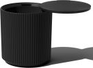Outdoor Cooler Side Table - 2 in 1 - Designed for use as Outdoor Side Table, Patio Table, Outdoor Patio Decor and Outdoo Bar
