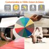Artpuch Custom Size Beige Sun Shade Sail Triangle Canopy 185 GSM Durable Fabric UV Block Awning for Outdoor Patio Garden Backyard