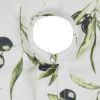 Outdoor Patio Table Decor Tablecloth with Zipper 60 Inch Round
